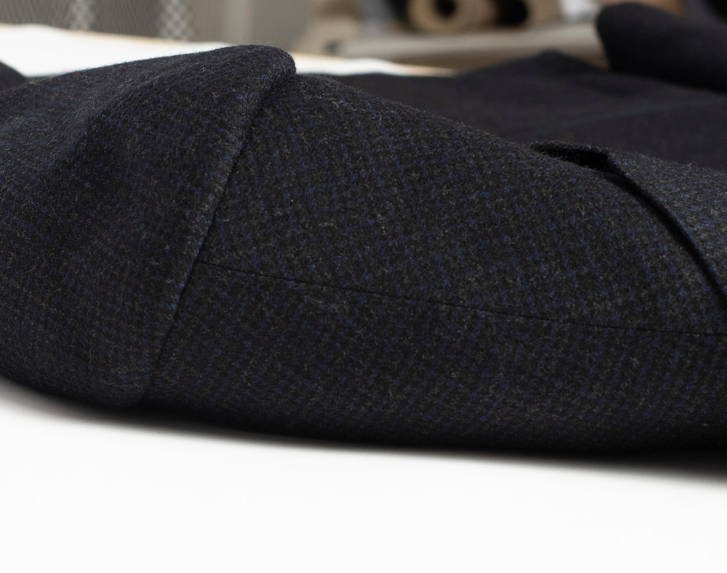 Houndstooth Couture Half Linen Suit