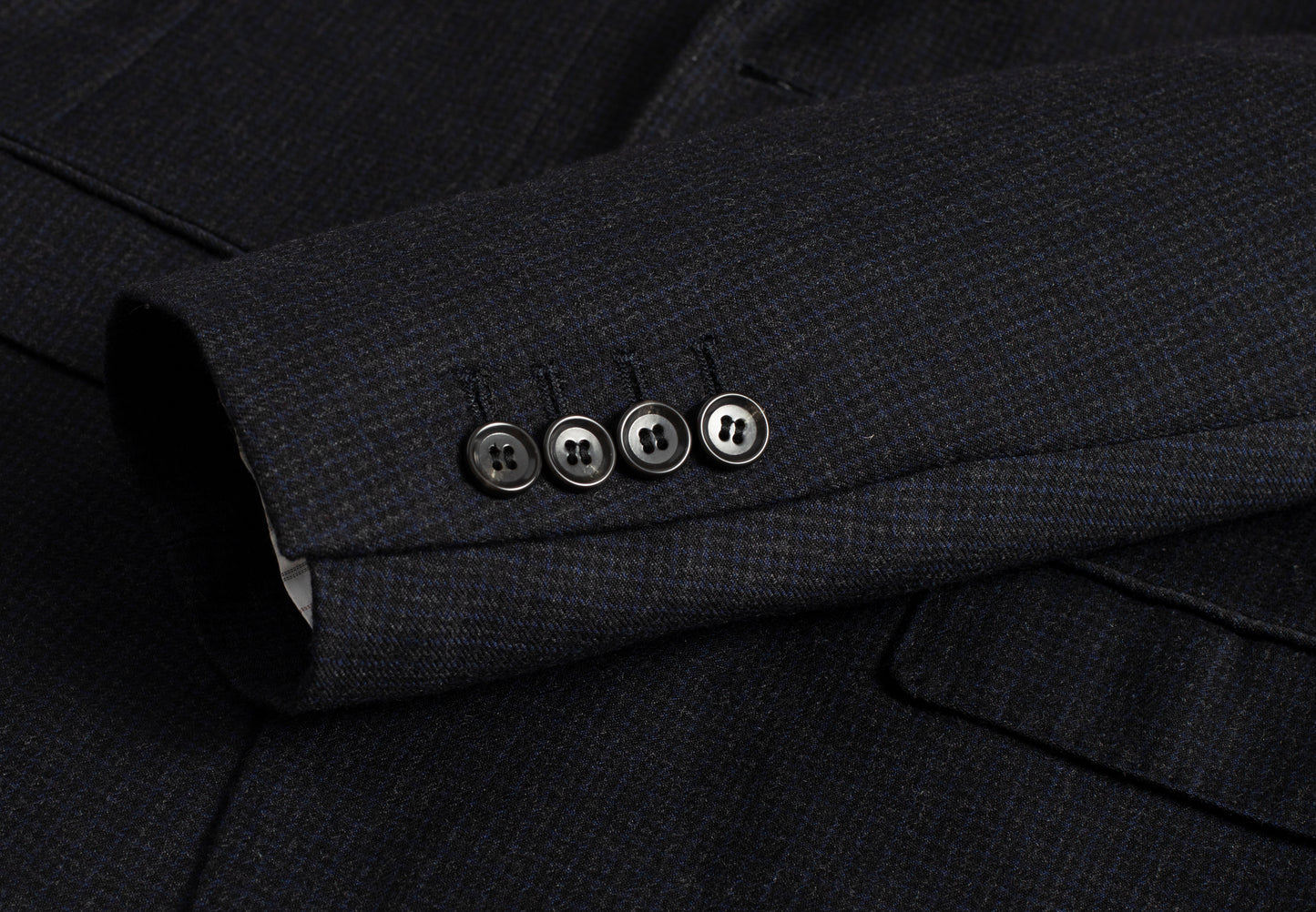 Houndstooth Couture Half Linen Suit