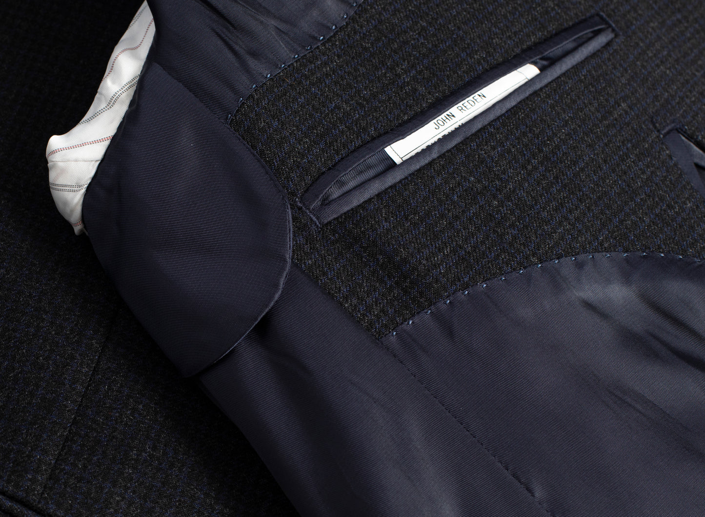 Houndstooth Couture Half Linen Suit