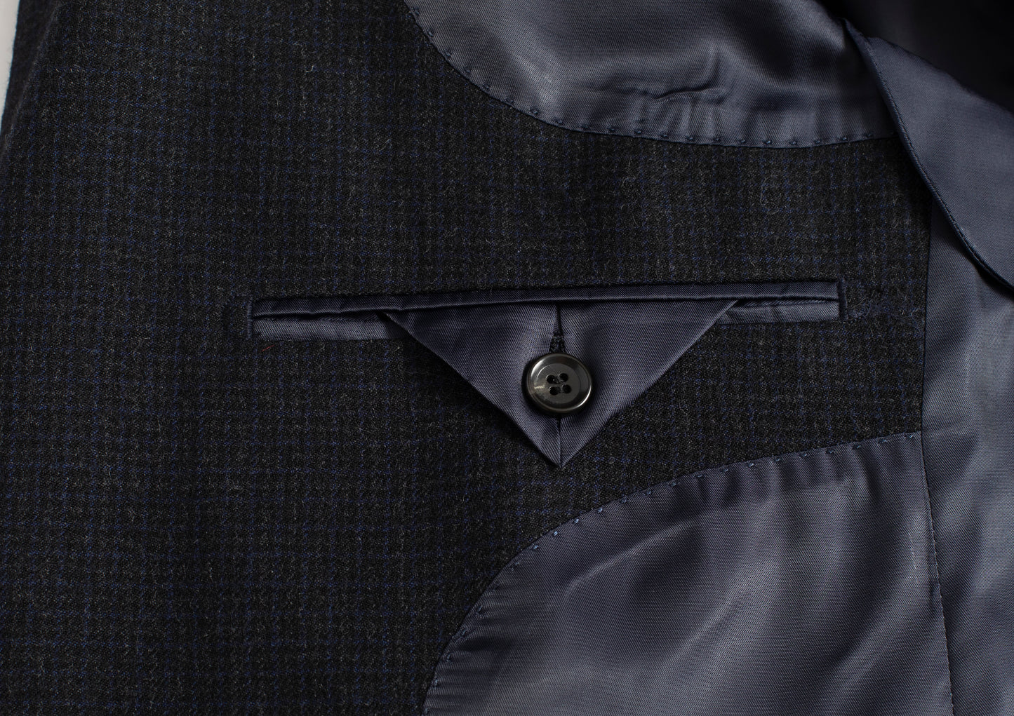 Houndstooth Couture Half Linen Suit