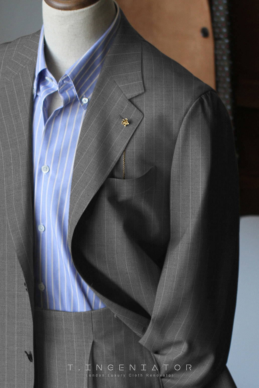 (half canvas) ultrafine merino wool suit