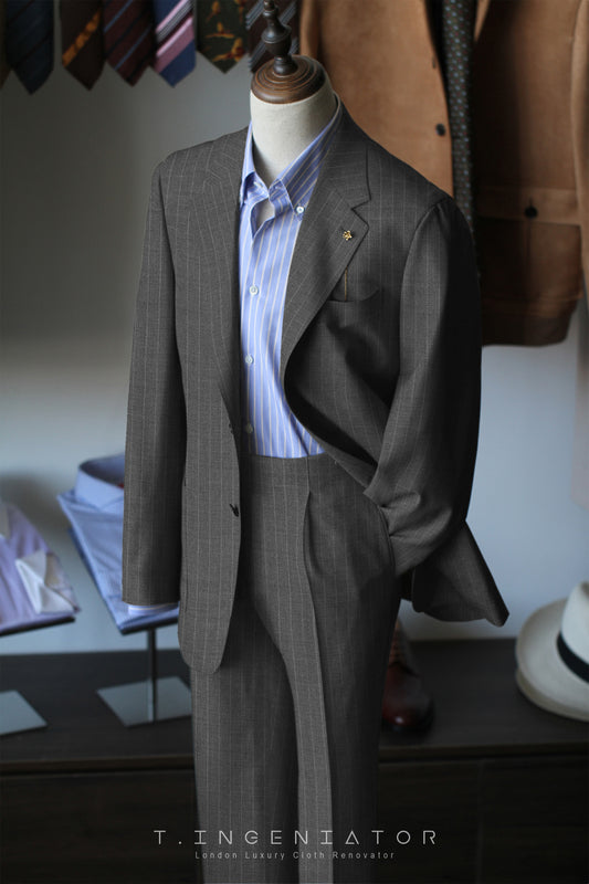 (half canvas) ultrafine merino wool suit