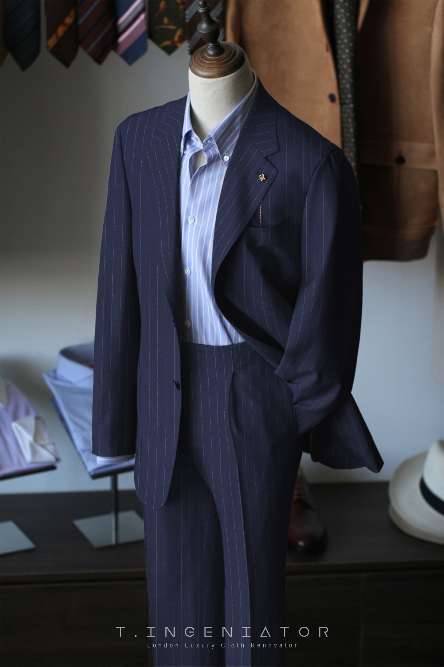 (half canvas) ultrafine merino wool suit